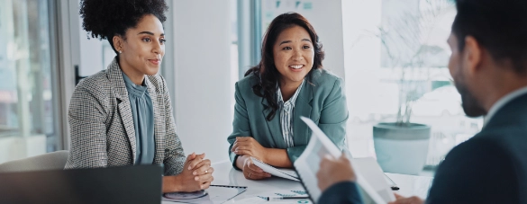 Business People in a Meeting