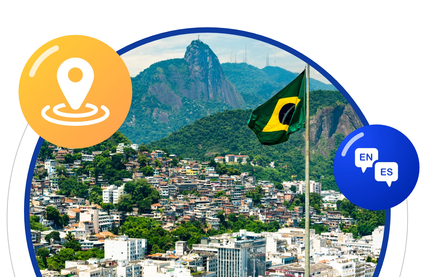 Hire remote workers in Brazil