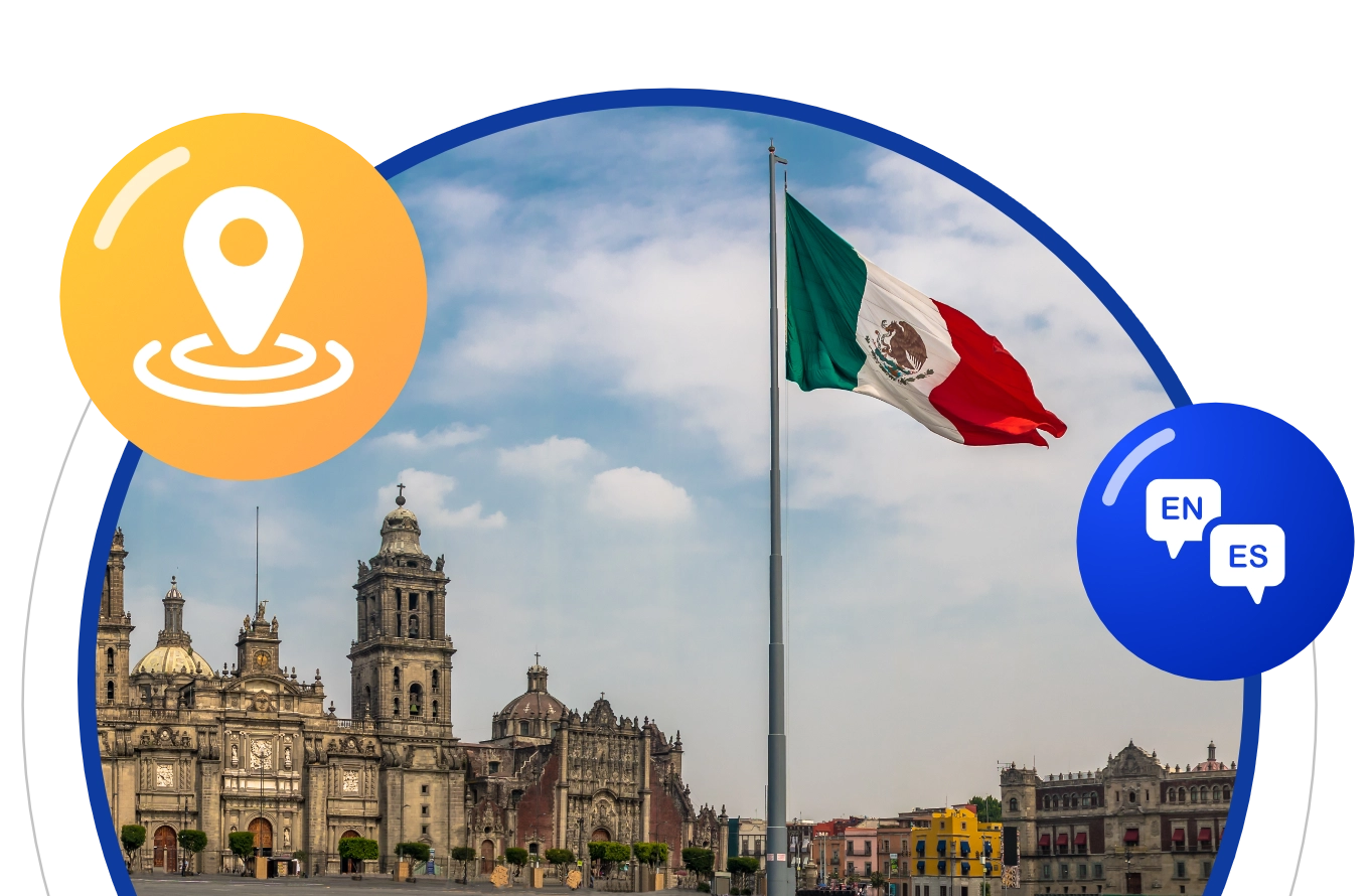 Hire remote workers in Mexico