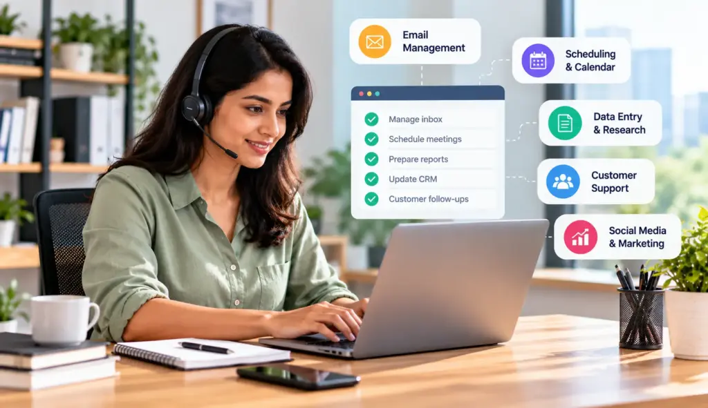 Virtual Assistant Productivity Workspace